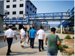 沧州市委常委、常务副市长和春军一行 赴我公司调研生产建设情况