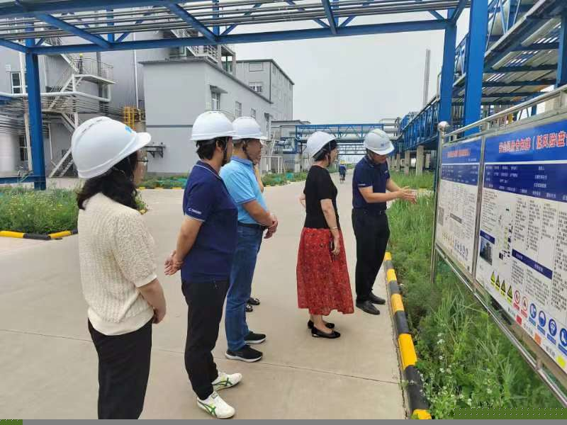 中国塑料加工工业协会领导莅临天集化工考察交流