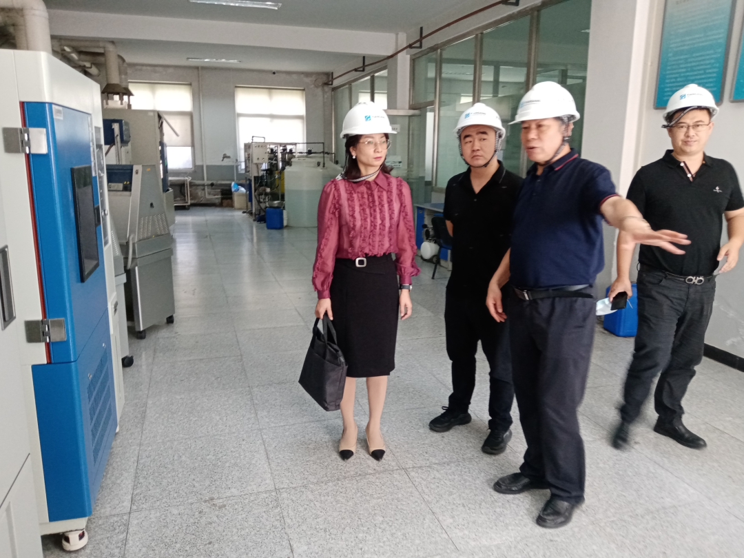 黄山市徽州区副区长程丽群一行赴天罡集团调研考察
